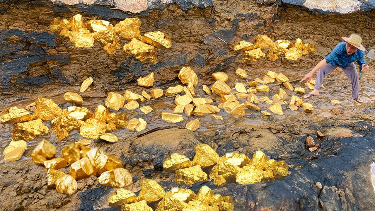 Surprisingly, the gold industry and gold mining have discovered a staggeringly large deposit of gold. -Amazing United State