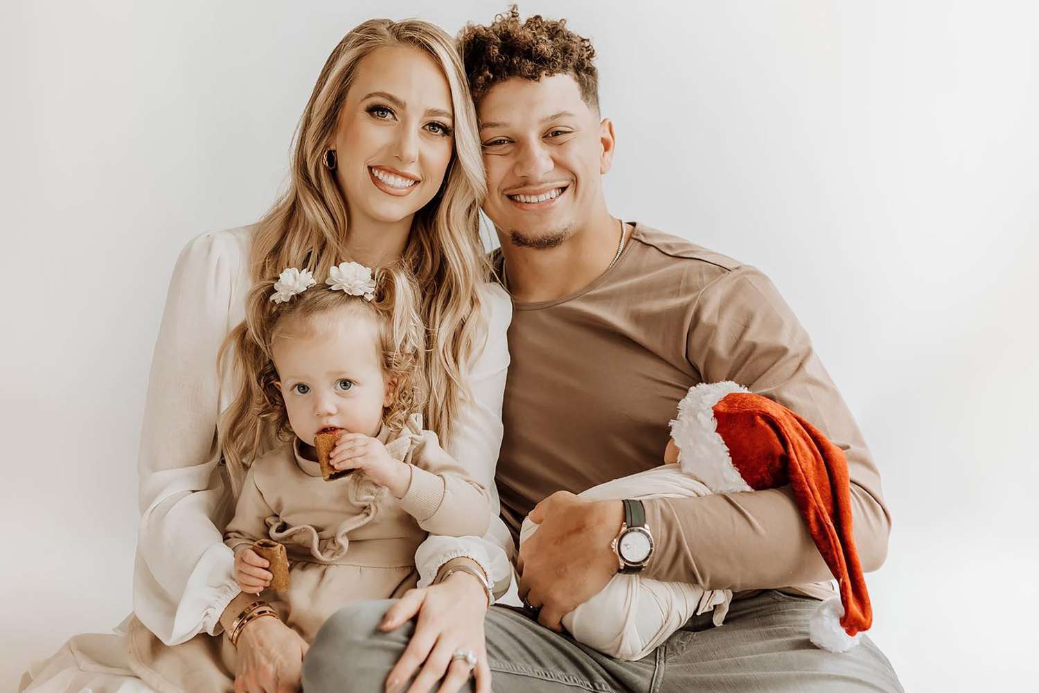 Patrick, Brittany Mahomes Celebrate First Christmas with Two Kids