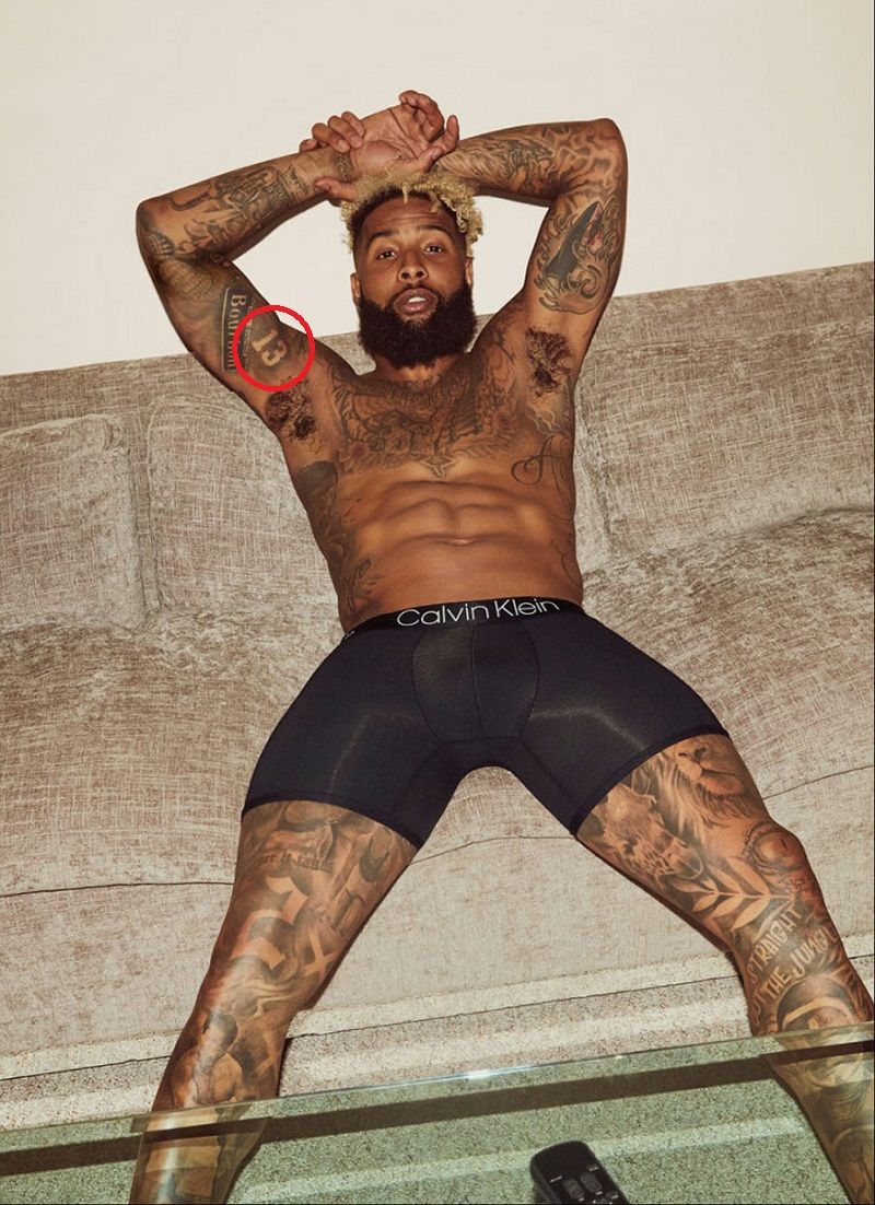 Unveiling the 86 Tattoos of Odell Beckham Jr. and Their Intriguing Meanings