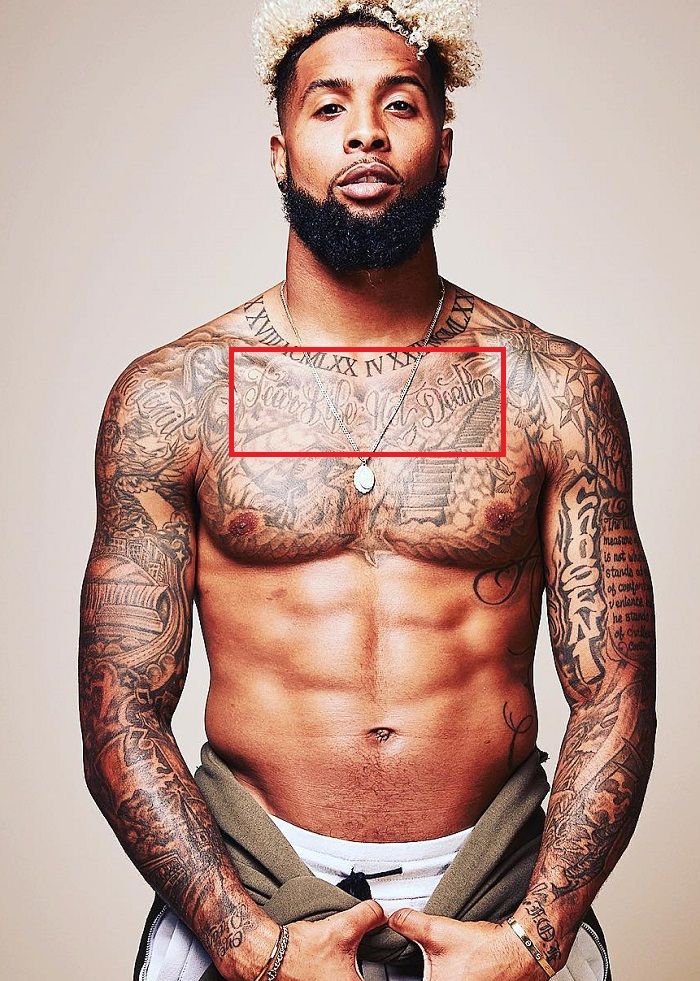 Unveiling the 86 Tattoos of Odell Beckham Jr. and Their Intriguing Meanings