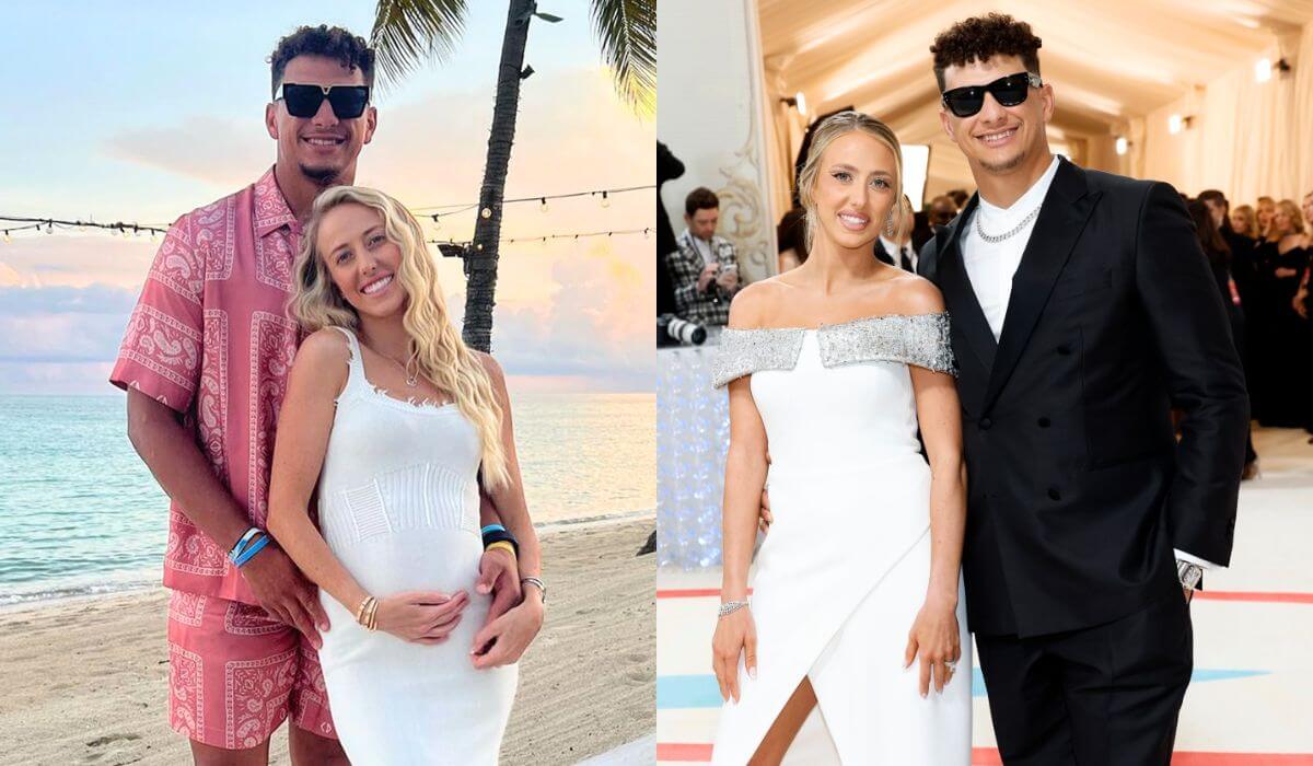 Patrick Mahomes revealed his wife Brittany's pregnancy, saying, "2 weeks gone," and they are expecting another boy - Mnews
