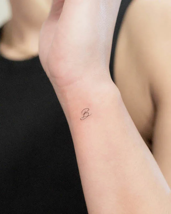 20+ Unique Initial Tattoos for Women in 2023 – The Daily Worlds