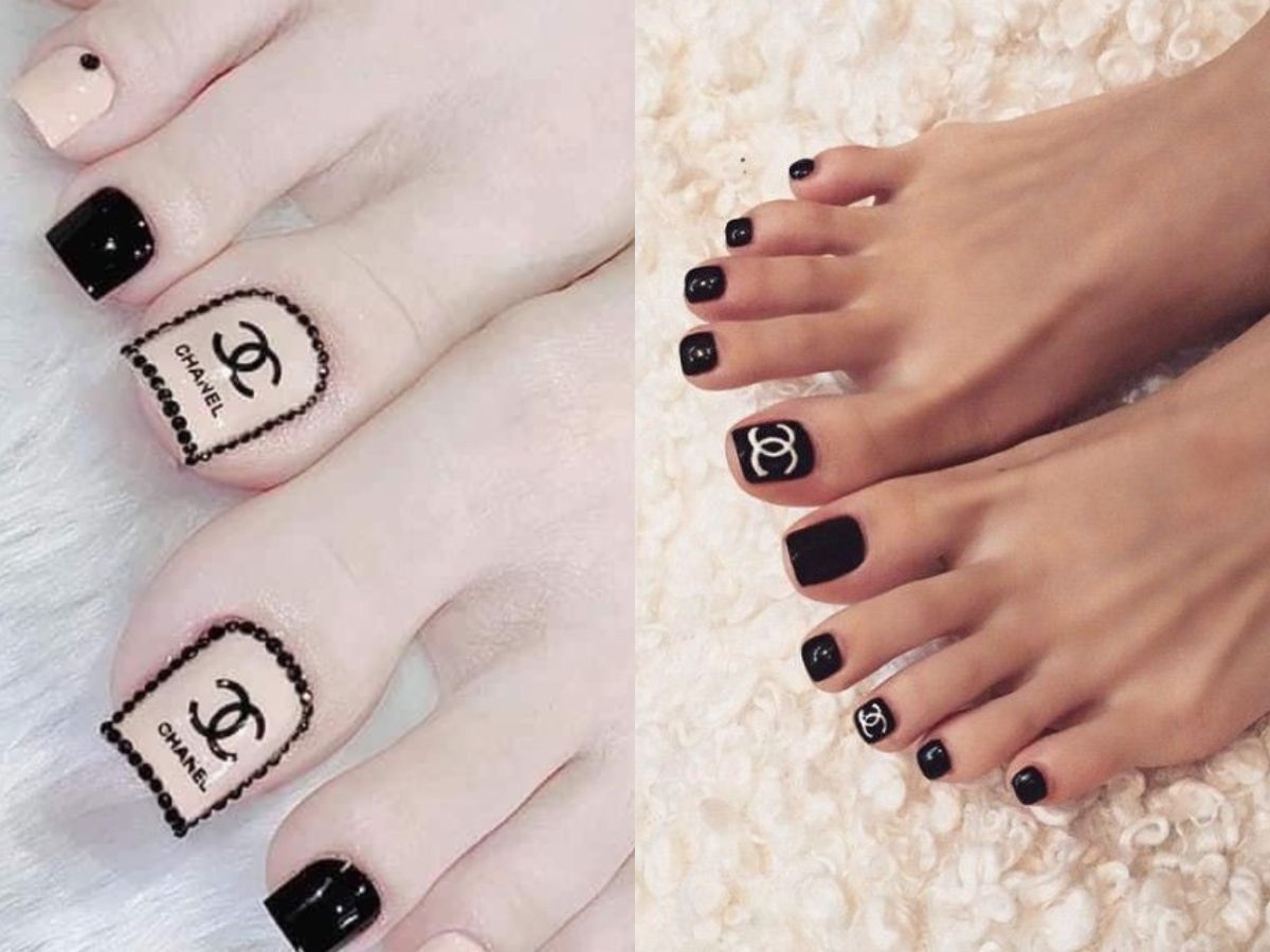 40 Cute, Beautiful and Trending Pedicure Patterns 2023 - sunflowerscianjur