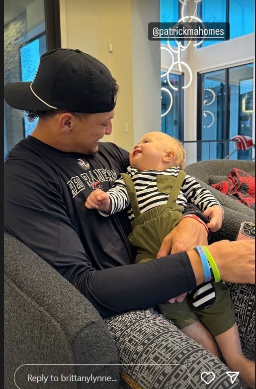 The video that Brittany Mahomes posted of Baby Bronze in an incredibly adorable look has fans falling head over heels - Mnews