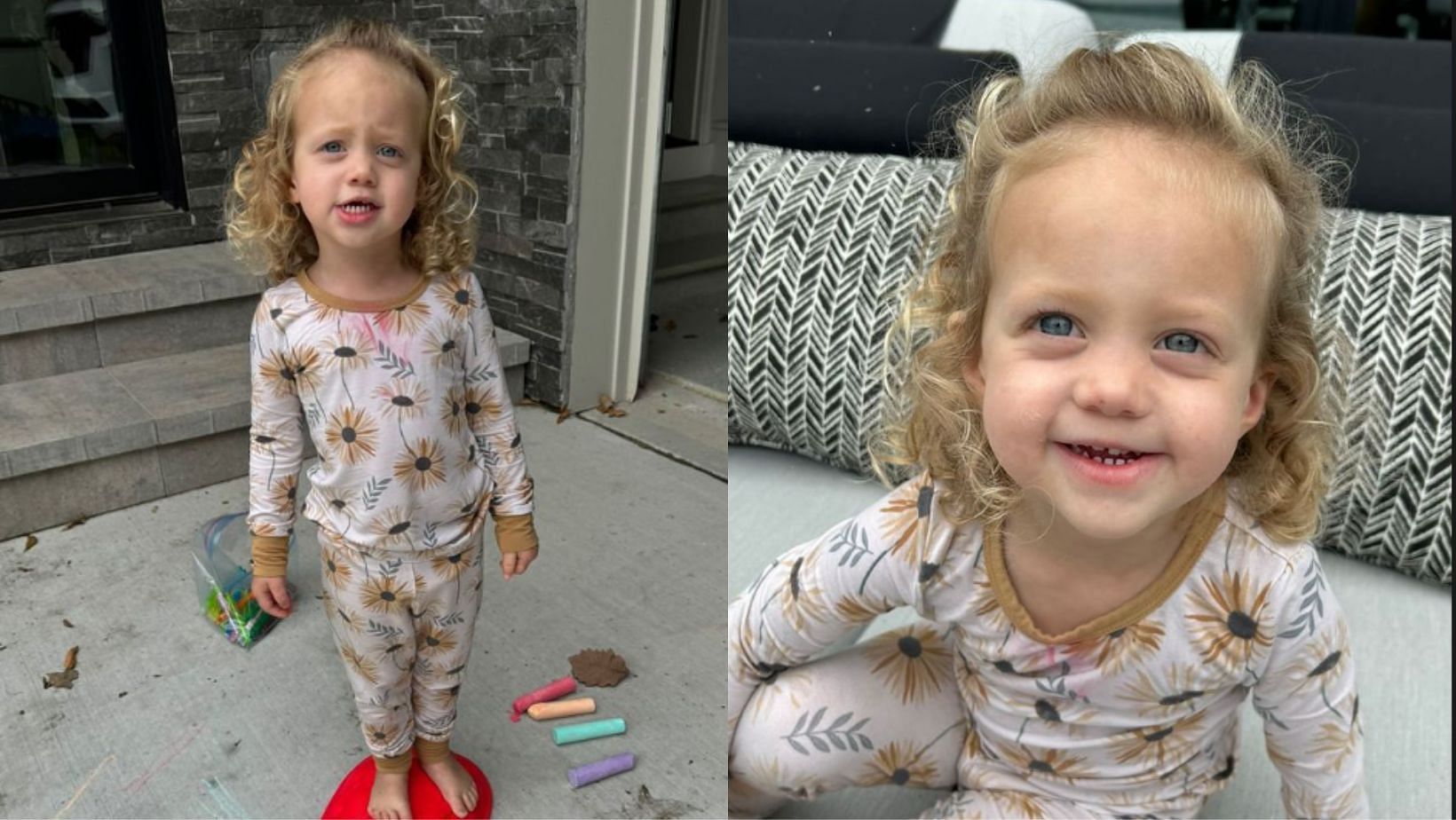 IN PHOTOS: Mother Brittany captaures the ideal moment as daughter Sterling, of Patrick Mahomes, models in her "little robe." - Mnews