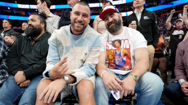 Travis and Jason Kelce Get Into the Holiday Spirit With New Christmas Song