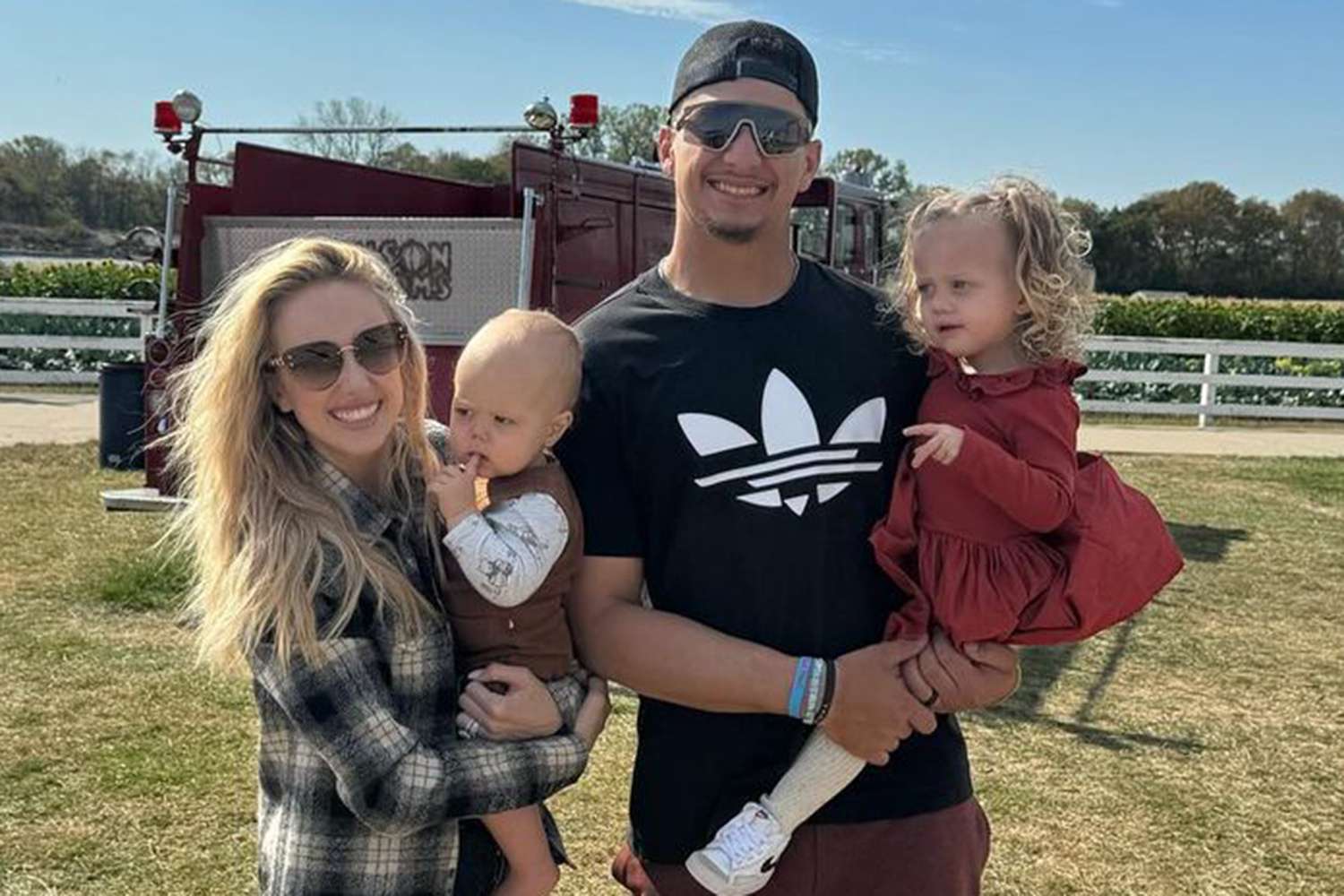 Brittany Mahomes Shared Adorable Photos of a Fall Family Outing & Baby Bronze Is a Whole Mood - Mnews