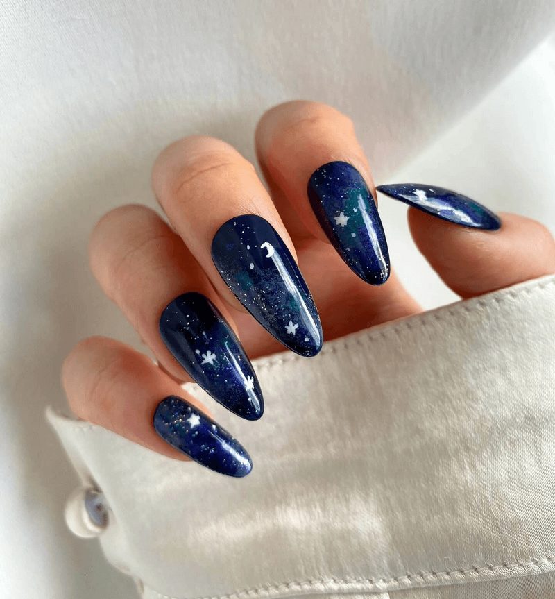 Elevate Your Manicure with These 30 Amazing Galactic Nail Art Ideas – The Daily Worlds