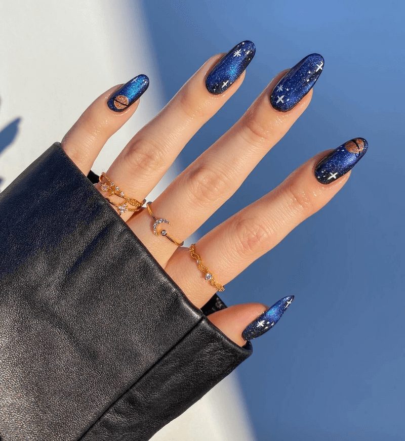 Elevate Your Manicure with These 30 Amazing Galactic Nail Art Ideas – The Daily Worlds