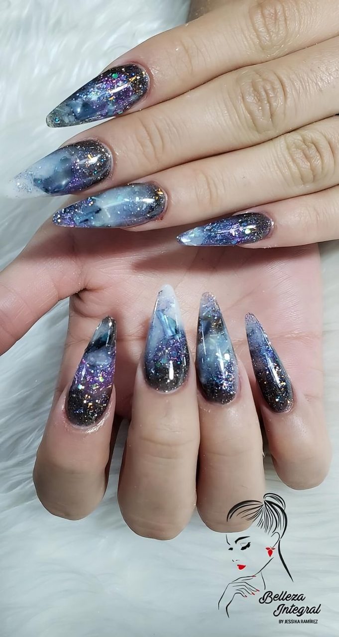 Elevate Your Manicure with These 30 Amazing Galactic Nail Art Ideas – The Daily Worlds