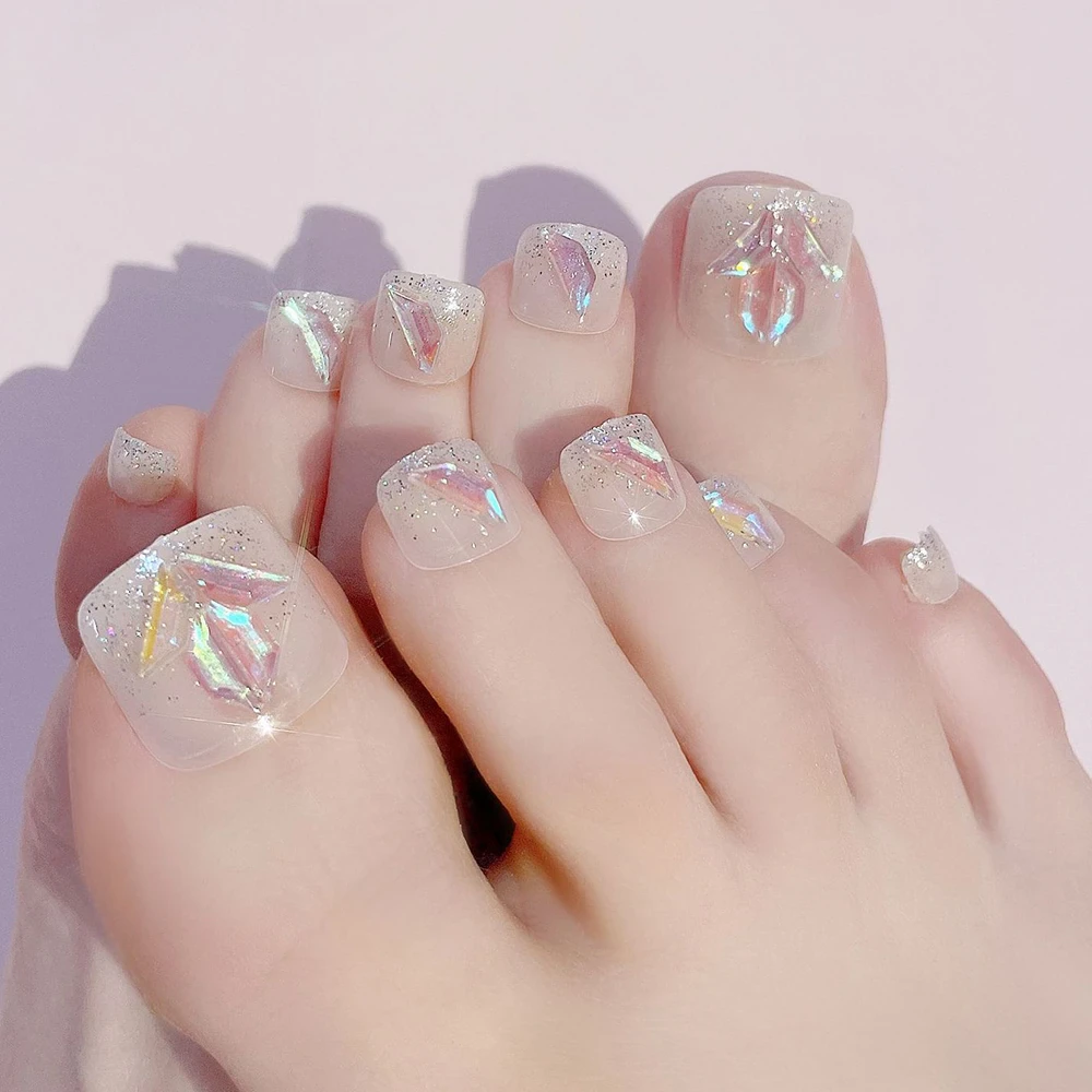 40 Cute, Beautiful and Trending Pedicure Patterns 2023 - sunflowerscianjur