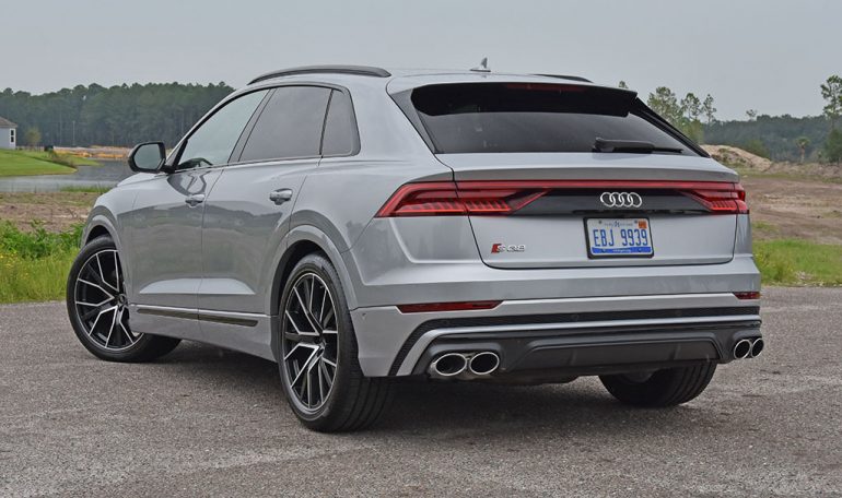 2022 audi sq8 prestige rear