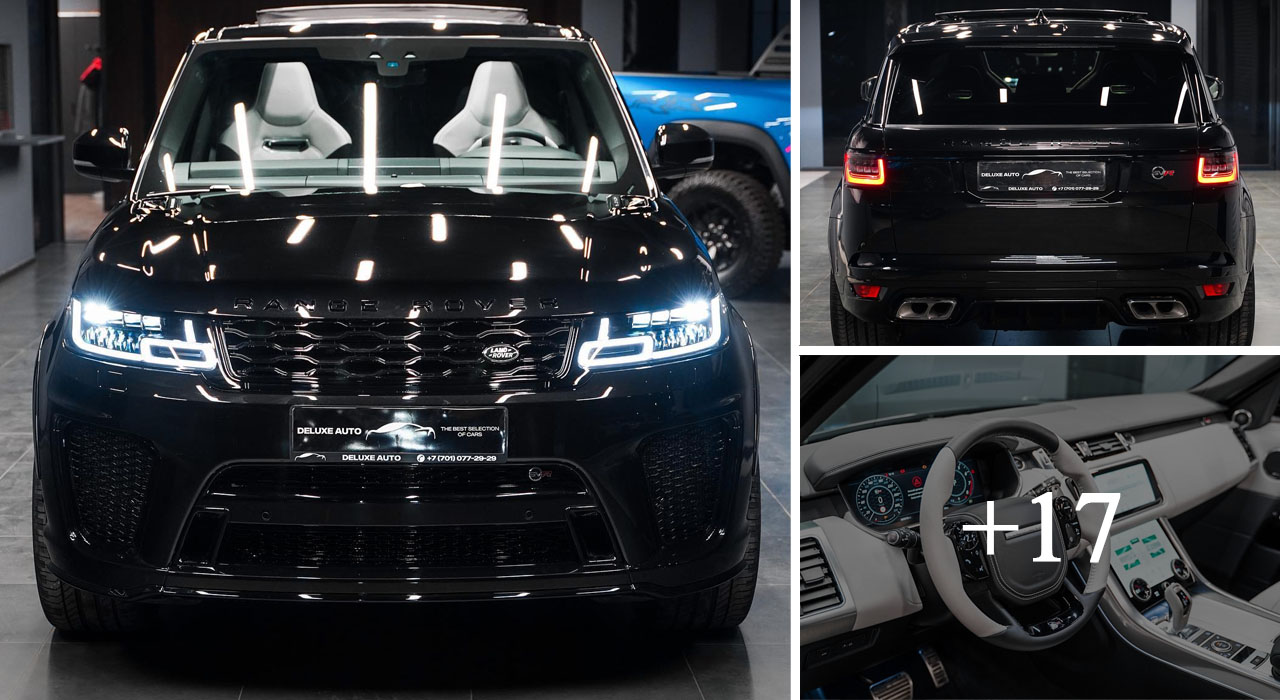 2021 Range Rover SVR 5.0 V8 Full Black, Best Looking SUV Ever ?