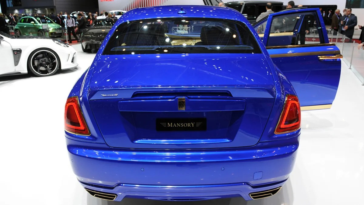 Geneva 2010: Mansory Rolls-Royce Ghost Fails to Impress in Person