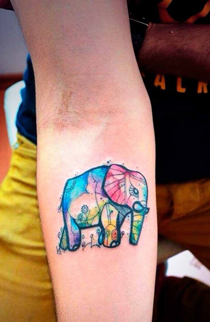 Tatuajes de elefantes, Diseño de tatuaje de elefante, Diseños para tatuajes