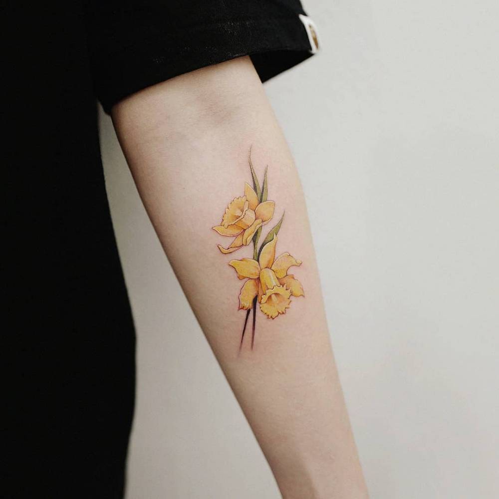 Daffodil tattoo - Tattoo Designs for Women