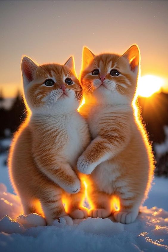 Enchanting Duo: The Captivating Beauty of Two Stunning Cats that Mesmerizes the Online Community.NgocChau