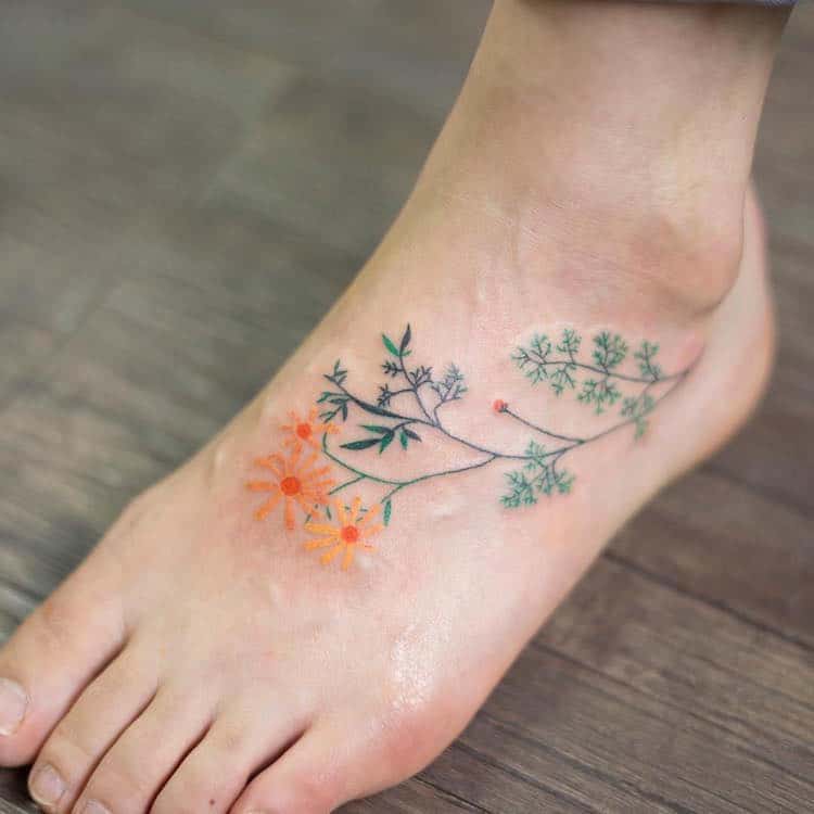 best floral tattoos best floral tattoo artists design flower tattoos botanical tattoos nature tattoos