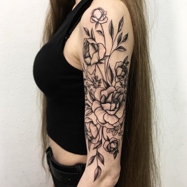 best floral tattoos best floral tattoo artists design flower tattoos botanical tattoos nature tattoos