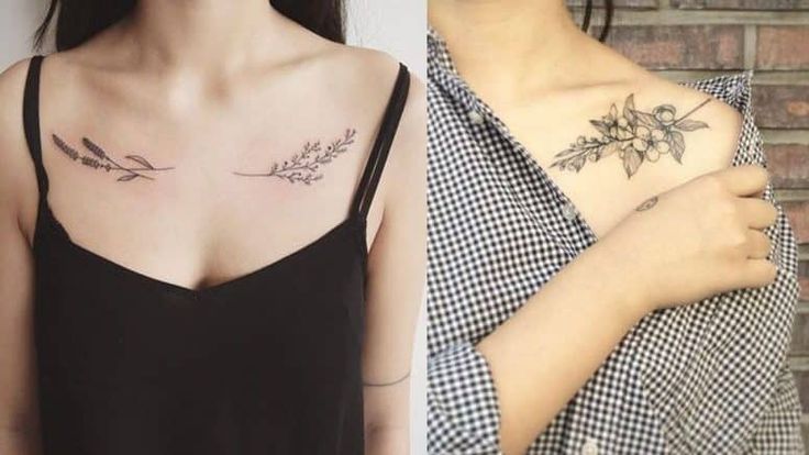 25 Collarbone Tattoo Ideas POPSUGAR Beauty, 56% OFF