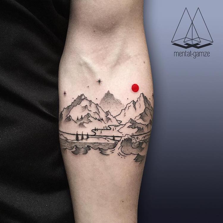 Red Dot Tattoos by Mentat Gamze