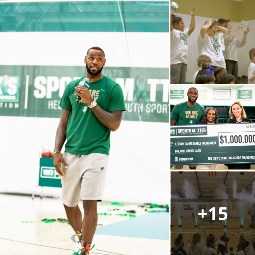 LeBron James surprises 'I Promise' students with news of $1M grant for ...